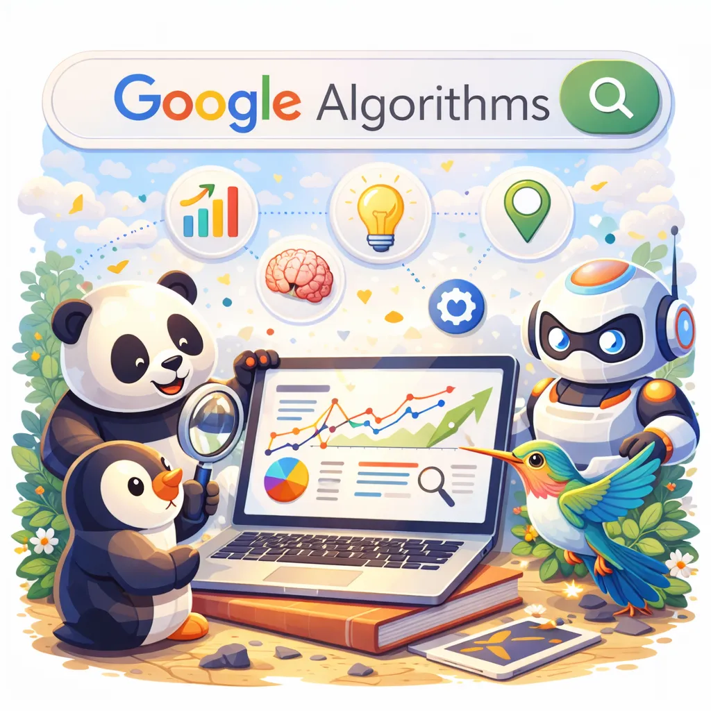 الگوریتم های سئو